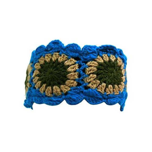 Hand Knit Wool Headband - Picture 4 of 6